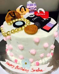 When you mix up a cake batter and beat sugar into fat or eggs the sugar crystals cut into the mixture, creating thousands of tiny air. Cool Cakes Shopping N Make Up Theme Cakes Everything Facebook