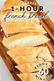 1 Hour French Bread Recipe Easy Budget Recipes Recipe French Bread Recipe Bread Recipes Homemade Easy Bread Recipes