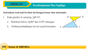 We did not find results for: Jawaban Latihan 4 4 Halaman 254 Matematika Kelas 9 Kesebangunan Dua Segitiga Bastechinfo