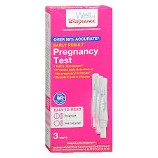 walgreens early results pregnancy test