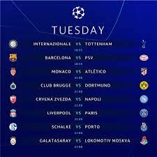 Fc barcelona's most recent record of 6 consecutive away games in champions league consists of no losses. Uefa Champions League On Twitter Fixtures The Ucl Is Back With A Bang Did You Miss Us