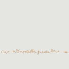 Utilizziamo i cookie per offrirti un'esperienza di acquisto più piacevole. Atelier Paulin A L Impossible Je Suis Tenu X Jean Cocteau Lettering Bracelet Gold Atterley