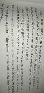 What can you see/do in this place. Answer The Questions 1 What Is The Text About 2 Why Are Many Children Not Familiar With This Brainly Co Id