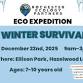 Winter Survival EcoExpedition event in Rochester, NY