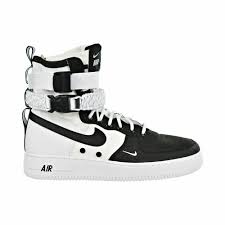 New Men S Nike Sf Af1 Air Force 1 High White Black White 864024 100 Nike Airs This Is A Link To Amazon And As An Am Nike Air Force High
