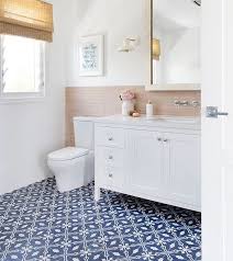 Sonoma goods for life™ blue ombre wastebasket. 33 Modern Coastal Bathrooms With Classic Style