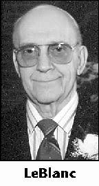 EDWARD LeBLANC Obituary (1923