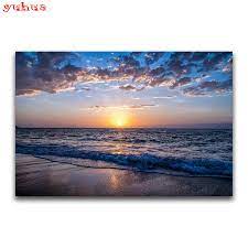Ocean sunset ~ seascapes ~ counted cross stitch pattern. Handarbeit Ocean Sunset Seascapes Diy Counted Cross Stitch Pattern Bastel Kunstlerbedarf Elite Eshop Eu