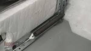 Replacing both left and right springs at the same time is recommended. Kitchenaid Dishwasher Door Spring Replacement Wp8270020 Youtube