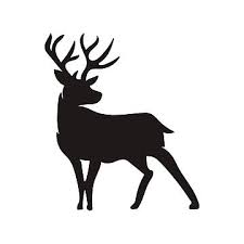 Deer Silhouette Vector Hunting Clipart Animal Antler Png And Vector With Transparent Background For Free Download Deer Silhouette Deer Vector Deer Drawing