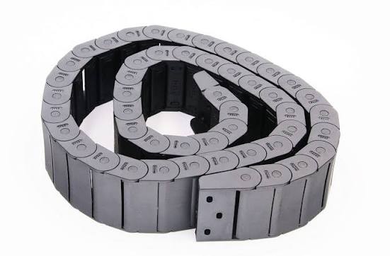 Drag Chain Black Plastic Cable Carrier 15 x 40mm for CNC Router Mill