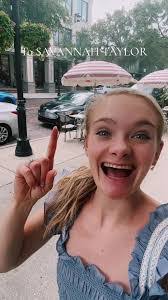 Savannah Taylor's Instagram, Twitter & Facebook