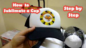 How To Sublimate Caps Step By Step Cap Heat Press Youtube