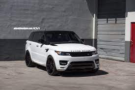 Range Rover Sport Adv5 2 M V1 Sl Gloss Black Wheels Range Rover Sport Range Rover Sport Black Range Rover White