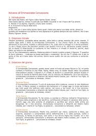 Novena allImmacolata Concezione - Salvamiregina.it