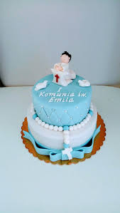 Tort Komunijny Dla Chlopca Desserts Cake Food