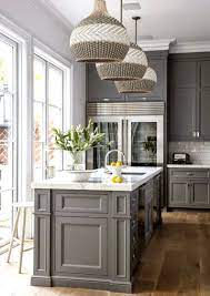 Serena Gray Rattan Pendant Light 2020 Interior Design Trends Interior Design Kitchen Classic Kitchens Kitchen Layout