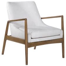 Find new accent chairs for your home at joss & main. Uttermost Accent Furniture Accent Chairs 23519 Bev White Accent Chair Dunk Bright Furniture Exposed Wood Chairs