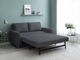 Bruno Schlafsofa In Anthrazit Schlafsofa Sofa Design Dunkles Sofa