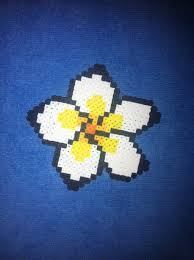 Plumeria Pixel Art Perler Bead Disney Cross Stitch Patterns Perler Bead Patterns