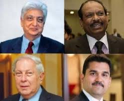 Four Muslims in the list of Forbes 100 Indian Billionaires -2016