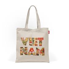 Túi vải in hình Việt Nam TiredCity
