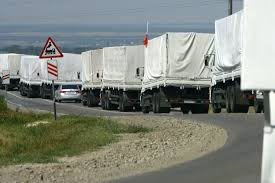 200-truck-plus Russian convoy stops at Ukraine border amid tensions