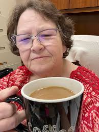 Celebrating my 60th birthday with a little coffee therapy!