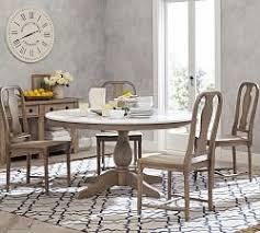 Rae Marble Bistro Table Pottery Barn Marble Pedestal Dining Table Oval Table Dining Dining Table