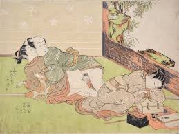 Most Shunga Were Unsigned The Artist Is Therefore Attributed Japanese Prints Modern Fashion Ukiyoe