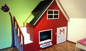 Bett umbaufähig kura weiß kiefer. Diy Spielhaus Fur Kinder Anleitung Zum Nachbauen Von Landchenlust