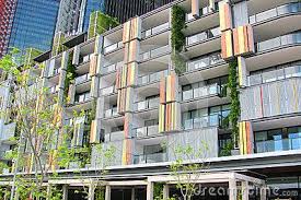 Balconies Outside Modern Apartment Building In Circular Quay Neighborhood Of Sydney Australia Modern Apartment Building Apartment Building