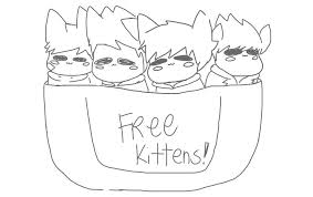 We have collected 36 tie dye coloring page images of various designs for you to color. Here Have Some Kittens Sorry For Not Posting Earlier Can Anyone Color This Cute Babies Please Eddsworld Amino