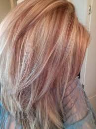 I Bet This Would Be A Great Blend With My White Hair Hide It In The Highlights Hair Styles Hair Hair Color Rose Gold