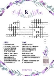 Custom Printable Wedding Crossword Puzzle White Wood Kraft Etsy Hochzeit Aktivitaten Vintage Hochzeit Deko Spruche Hochzeit