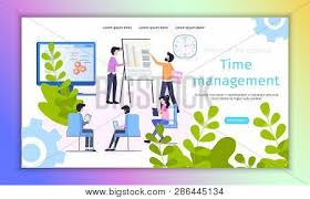 Time Management Vector Photo Free Trial Bigstock