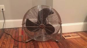 Hampton Bay High Velocity Air Circulator Floor Fan Youtube