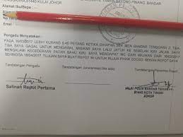 Check spelling or type a new query. Budak Bakong Apa Yang Perlu Ada Dalam Laporan Polis Untuk Claim Perkeso