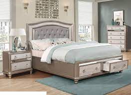 Maybe you would like to learn more about one of these? Bling Game Collection Bedroom Set Metallic Platinum Finish 204180 Casye Furniture