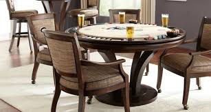 Waverly place reversible top poker table. Custom Venice Poker Dining Game Table