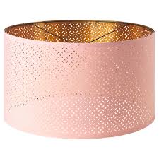 Nymo Lamp Shade Pink Brass Colour Ikea