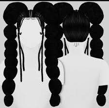 We all prayed for more realistic hairstyles in sims 4! Pin By Imnoelius On Hair Sims Hair Sims 4 Black Hair Sims 4