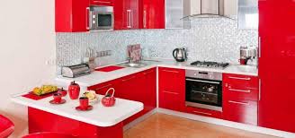red kitchen cabinets sebring design