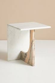 Foundry select coughlin solid wood end table with storage color: Unique End Tables Side Tables Anthropologie