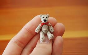 World S Smallest Things You Never Knew Existed Teddy Bear Sewing Pattern Crochet Teddy Crochet Teddy Bear