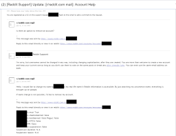 Maybe you would like to learn more about one of these? Why Did I Just Receive A Reddit Support Query From Some Random Guy To My Email Bugs