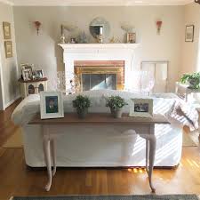 The Console Table Is Back Behind The Couch Floating In The Middle Of The Room Facing Th Living Room Furniture Arrangement Fireplace Apartment Fireplaces Layout