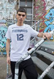 Nike Performance NBA JA MORANT MEMPHIS GRIZZLIES NAME & NUMBER TEE - Club  wear - white - Zalando.co.uk