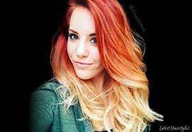 Two tone hair are versatile enough to be worn by virtually anyone, including women, men, and kids of all ethnicities and ages. 25 Red And Blonde Hair Color Ideas For Fiery Ladies
