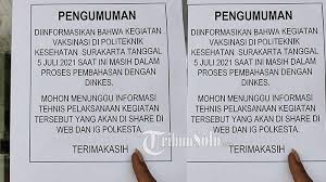 We did not find results for: Pendaftaran Vaksinasi Corona Warga Ktp Non Solo Di Poltekkes Surakarta Belum Dibuka Masih Dibahas Tribun Solo